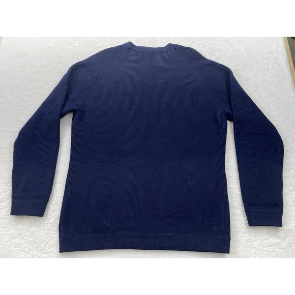 Vintage Meister Blue Acrylic V Neck Sweater Men's‎ Size Large 100% Wool - Picture 7 of 11